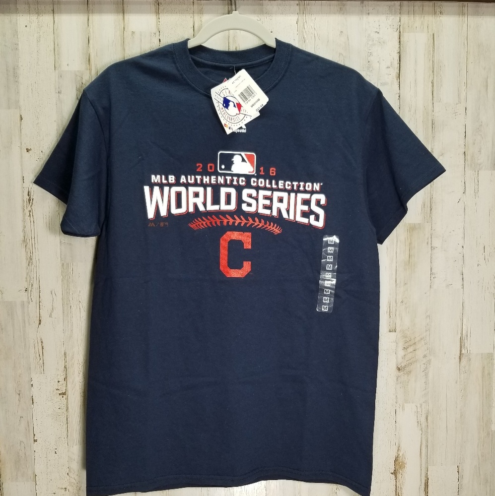World Series Cleveland Indians Size Med. Shirt
